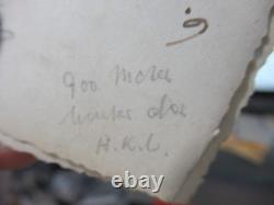 Original WWII German Army Photos 1942 Anti-Tank Gun Crew Russia, Lot of 2, Named