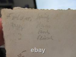 Original WWII German Army Photos 1942 Anti-Tank Gun Crew Russia, Lot of 2, Named