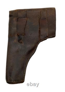 Original WWII German Army Radom P35(p) VIS Leather Holster with Magazine Pouch