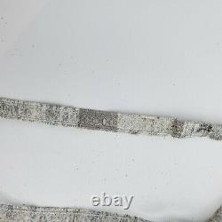 Original WWII German Army Rank Chevron Uniform Insignia stripes silver tress old