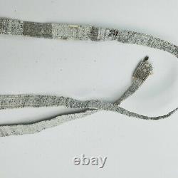 Original WWII German Army Rank Chevron Uniform Insignia stripes silver tress old