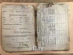 Original WWII German Army Soldbuch 100% Genuine