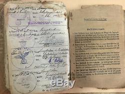 Original WWII German Army Soldbuch 100% Genuine