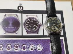 Original WWII German Army. Watch Moeris D. H- Swiss Made Military Issue Relic