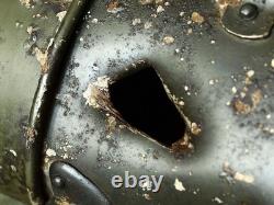 Original WWII German Army aluminium Mess kit / Italian type/ with Battle damage