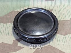 Original WWII German Black Butter Dish Fat Lard Wehrmacht Soldier Bakelite Army
