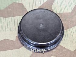 Original WWII German Black Butter Dish Fat Lard Wehrmacht Soldier Bakelite Army