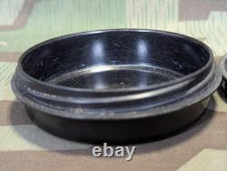 Original WWII German Black Butter Dish Fat Lard Wehrmacht Soldier Bakelite Army