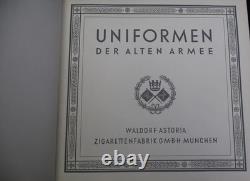 Original WWII German Book Waldorf Uniforms Old Army Prussia Bayern Sachsen