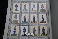 Original WWII German Book Waldorf Uniforms Old Army Prussia Bayern Sachsen