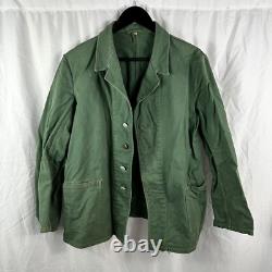 Original WWII German Heer Army HBT Trellis Work Jacket