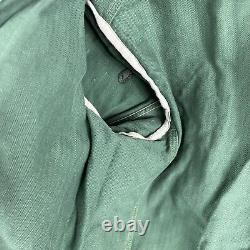 Original WWII German Heer Army HBT Trellis Work Jacket