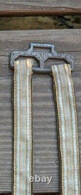 Original WWII German Heer Army Officer Dagger Hangers Deluxe Fittings Knife