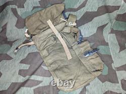 Original WWII German Late War Pioneer Back Pack Rucksack Backpack Pouch Army