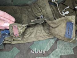 Original WWII German Late War Pioneer Back Pack Rucksack Backpack Pouch Army
