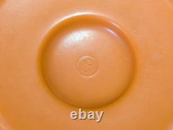 Original WWII German Orange Salt Shaker Dish Salzstreuer Bakelite Pollopas Army