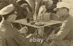 Original WWII German Orange Salt Shaker Dish Salzstreuer Bakelite Pollopas Army