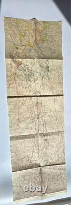 Original WWII German Tactical Map Army Group North Barbarossa Lithuania Invasion