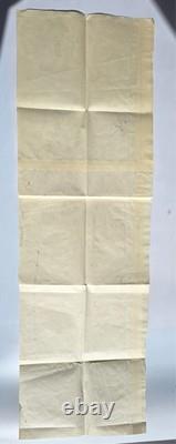 Original WWII German Tactical Map Army Group North Barbarossa Lithuania Invasion