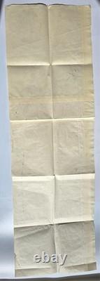 Original WWII German Tactical Map Army Group North Barbarossa Lithuania Invasion