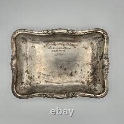 Original WWII German Tank Barbarossa Panzer Regt 15 Award Tray 7. /Pz. Rgt. 15 Army