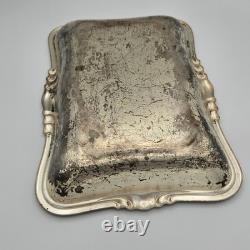 Original WWII German Tank Barbarossa Panzer Regt 15 Award Tray 7. /Pz. Rgt. 15 Army