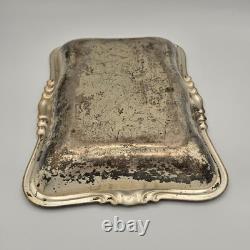 Original WWII German Tank Barbarossa Panzer Regt 15 Award Tray 7. /Pz. Rgt. 15 Army