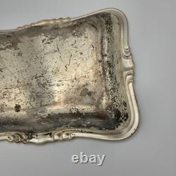 Original WWII German Tank Barbarossa Panzer Regt 15 Award Tray 7. /Pz. Rgt. 15 Army