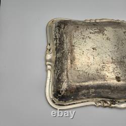 Original WWII German Tank Barbarossa Panzer Regt 15 Award Tray 7. /Pz. Rgt. 15 Army