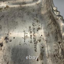 Original WWII German Tank Barbarossa Panzer Regt 15 Award Tray 7. /Pz. Rgt. 15 Army