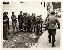 Original WWII Photos 6th & 7th Army, German Surrender Stunning 8x10, 1945