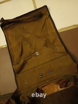 Original Ww2 German Army Kavallerie Tornister Pack 1940 Date & Mess Kit 1944 Dte