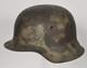 Original Ww2 German M42 Camouflage Combat Helmet