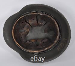 Original Ww2 German M42 Camouflage Combat Helmet