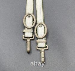 Original Ww2 Wwii German Army Heer Dagger Hangers Clean Set