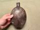 Original Wwii German Army Infantry M31 Afrika Korp Coconut Wooden Canteen-1942