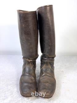 Original Wwii German Army Marschstiefel Jackboots Hobnailed Soles Size 11