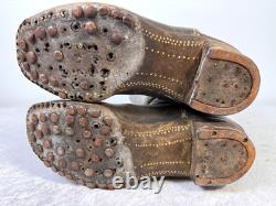 Original Wwii German Army Marschstiefel Jackboots Hobnailed Soles Size 11