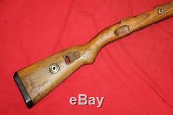 Original Wwii German Army Wooden Rifle Stock K98 Mauser. German Marking. 4