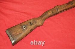 Original Wwii German Army Wooden Rifle Stock K98 Mauser With Hand Guard