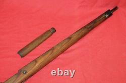 Original Wwii German Army Wooden Rifle Stock K98 Mauser With Hand Guard