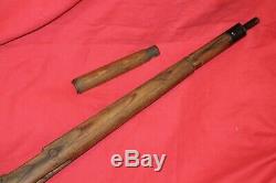 Original Wwii German Army Wooden Rifle Stock K98 Mauser With Hand Guard