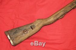 Original Wwii German Army Wooden Rifle Stock K98 Mauser With Hand Guard