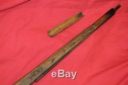 Original Wwii German Army Wooden Rifle Stock K98 Mauser With Hand Guard