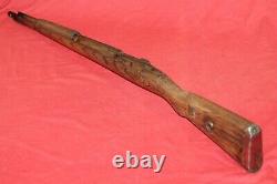 Original Wwii German Army Wooden Rifle Stock K98 Mauser With Hand Guard