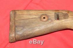 Original Wwii German Army Wooden Rifle Stock K98 Mauser With Hand Guard