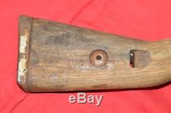 Original Wwii German Army Wooden Rifle Stock K98 Mauser With Hand Guard