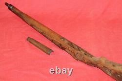 Original Wwii German Army Wooden Rifle Stock K98 Mauser With Hand Guard