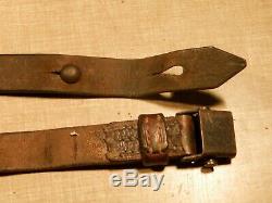 Original Wwii Ww2 38/40 Rifle Sling Leather 98k Gewehr K43 G43 Ww2 German Army