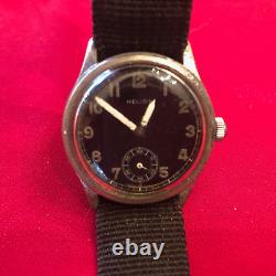 Original Wwii Ww2 German Helios Swiss Wrist Watch Military Army Reenactor